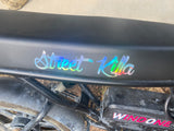 Street Killa Sticker - Chrome Rainbow
