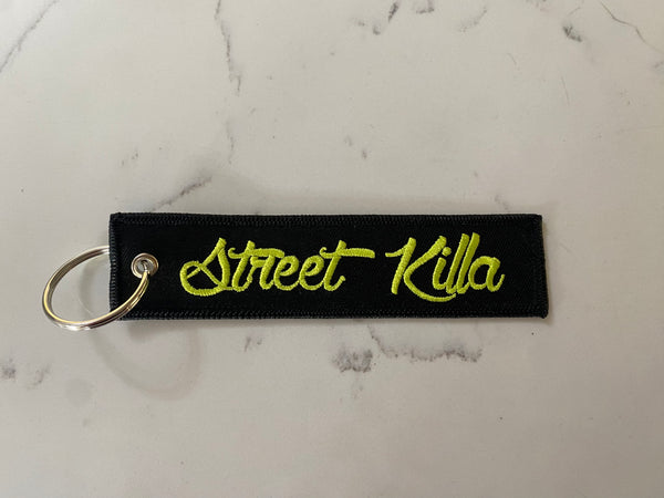 Street Killa Key Tag - Yellow