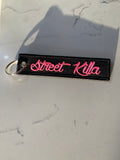 Street Killa Key Tag - Pink